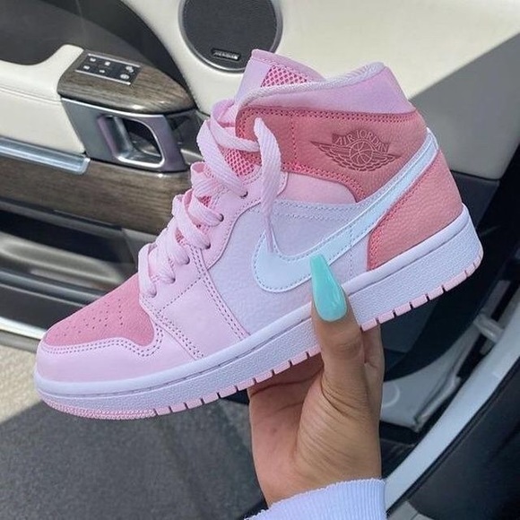 Jordan Shoes - Authentic Jordan 1s digital pink